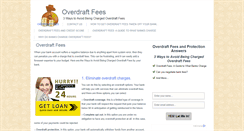 Desktop Screenshot of overdraftfees.net