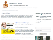 Tablet Screenshot of overdraftfees.net